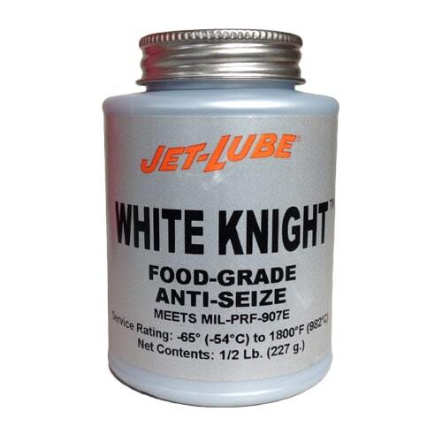 WHITEKNIGHT Jet Lube, White Knight, Food-Grade Anti-Seize Compound, Meets MIL-PRF-907E, (#16402)
